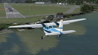 Screenshot 2 — Blue And White Cessna 172