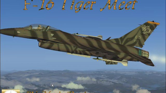 Screenshot 1 — USAF F-16 Tiger Meet