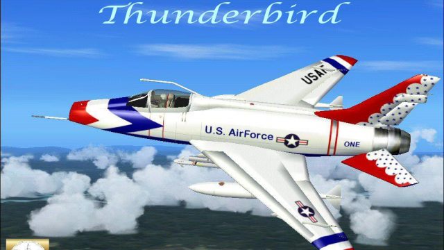 Screenshot 1 — F-100 Thunderbird