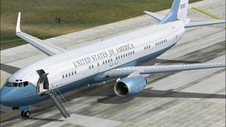 Screenshot 2 — FS2004/FS2002 FFX Boeing 737-800 USAF