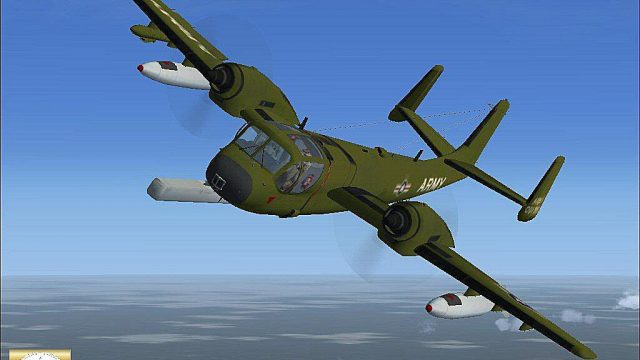Screenshot 1 — Army OV-1 'Sunshines' Ride'