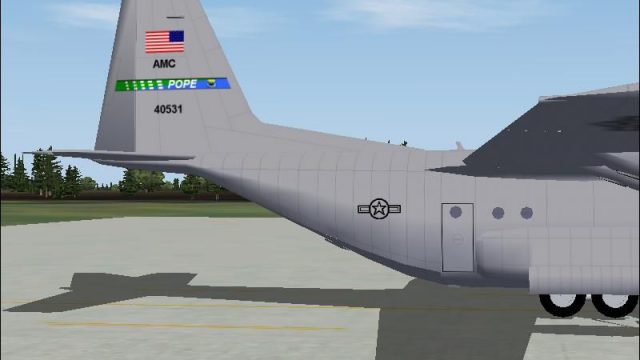 Screenshot 1 — C-130E Ramstein AFB