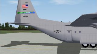 Screenshot 1 — C-130E Ramstein AFB