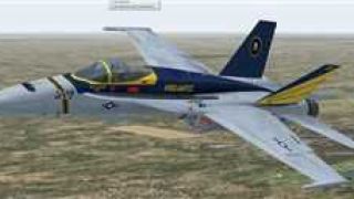 Screenshot 1 — US Navy F/A-18C Vigilantes