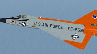 Screenshot 1 — USAF Convair F-102 Delta Dagger FC-259
