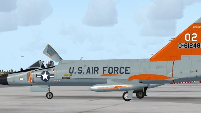 Screenshot 1 — USAF Convair F-102 Delta Dagger 176th FIS