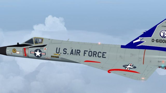 Screenshot 1 — USAF Convair F-102 Delta Dagger 118th FIS