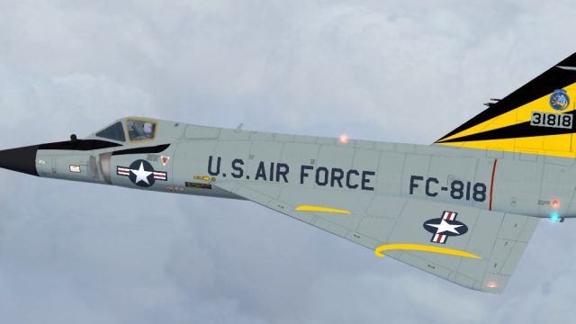 Screenshot 1 — USAF Convair F-102 Delta Dagger 496th FIS