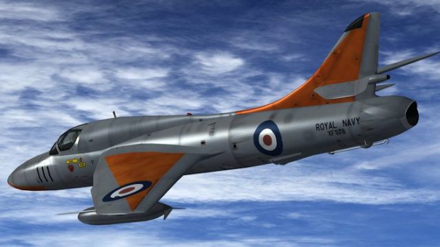 Screenshot 1 — Silver-Dayglo Royal Navy Hunter