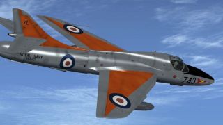 Screenshot 6 — Silver-Dayglo Royal Navy Hunter