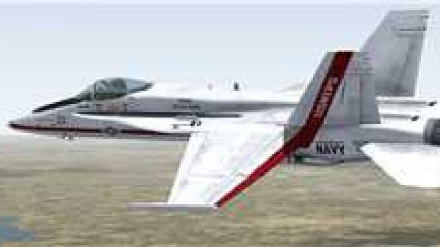 Screenshot 1 — USNTPS F/A-18C Hornet