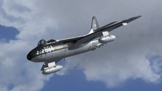 Screenshot 2 — Royal Navy Hawker Hunter