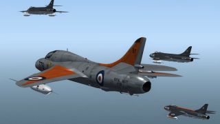 Screenshot 2 — Hawker Hunter 738 NAS "Rough Diamonds"