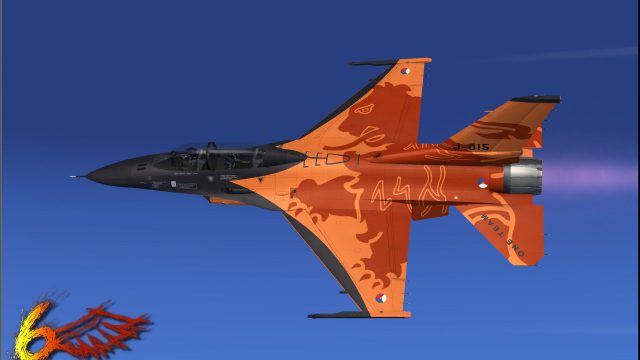 Screenshot 1 — F-16D Demo Team NL 2009