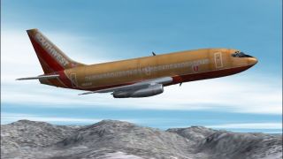 Screenshot 2 — FS2004/FS2002 FlightFX/SGAir Boeing 737-287 SOUTHWEST N68SW