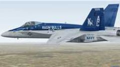 Screenshot 1 — US Navy F/A-18C Ragin' Bulls