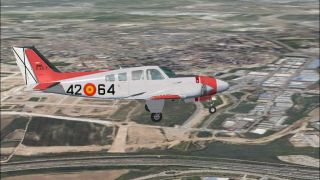 Screenshot 2 — Spain Air Force Beech Baron 58