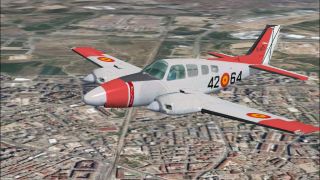 Screenshot 1 — Spain Air Force Beech Baron 58
