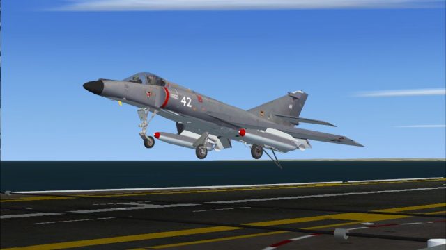 Screenshot 1 — French Air Force Dassault Super Etendard
