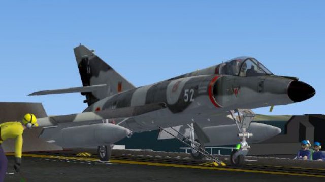 Screenshot 1 — French Navy Super Etendard