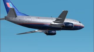 Screenshot 3 — FS2004/FS2002 United Airlines FlightFX/SGAir Boeing 737-522