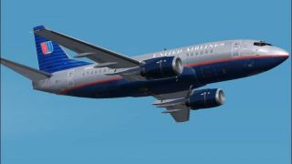 Screenshot 4 — FS2004/FS2002 United Airlines FlightFX/SGAir Boeing 737-522