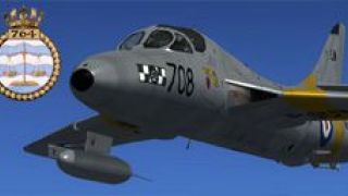 Screenshot 5 — Royal Navy Hawker Hunter T8 RN