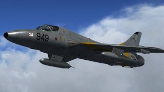 Screenshot 4 — Royal Navy Hawker Hunter T8 RN