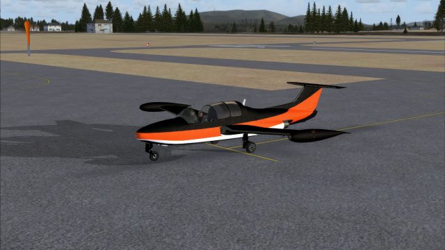 Screenshot 1 — Morane Saulnier MS.760 Paris Jet Mega Pack