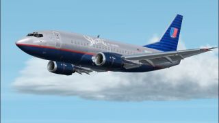Screenshot 3 — FS2004/FS2002 United Airlines Shuttle FlightFX/SGAir Boeing 737-522