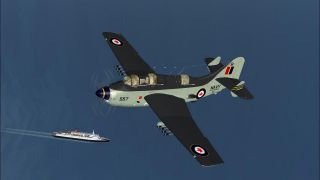 Screenshot 8 — RCN Fairey Gannet AS. Mk1 VS-880