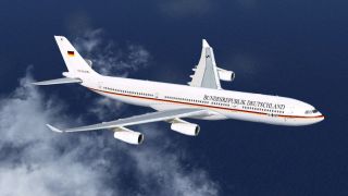 Screenshot 1 — German Luftwaffe A340-300