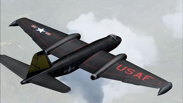 Screenshot 1 — USAF EE Canberra