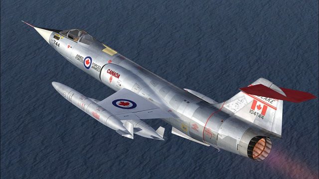 Screenshot 1 — CAF F-104 G Starfighter