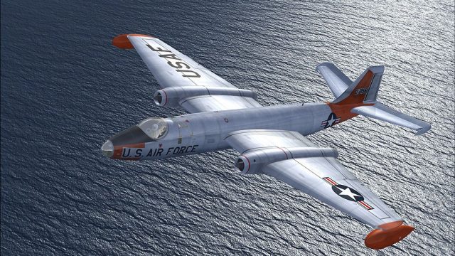 Screenshot 1 — USAF EB-57A