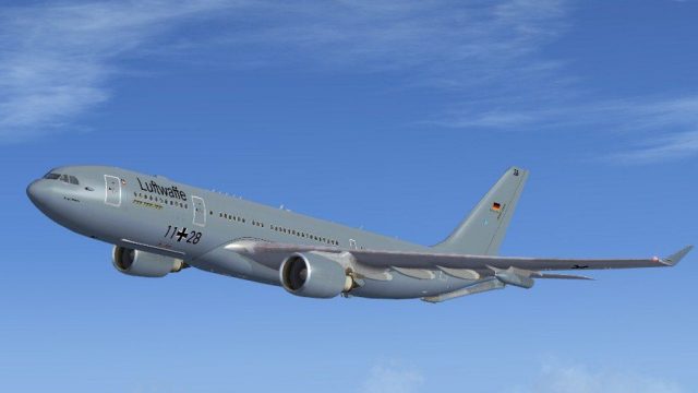 Screenshot 1 — German Luftwaffe Airbus A330MRTT 11+28