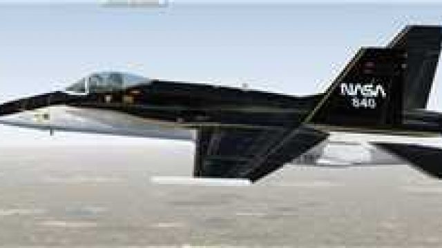 Screenshot 1 — NASA F/A-18C High Alpha Research Vehicle
