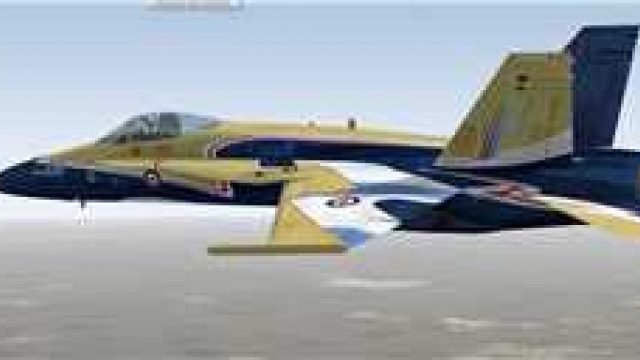 Screenshot 1 — CAF F/A-18C