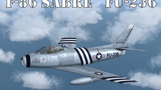 Screenshot 1 — USAF F-86 Sabre FU-236