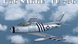 Screenshot 1 — USAF F-86 Sabre FU-236