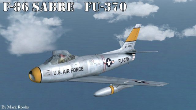 Screenshot 1 — USAF F-86 Sabre FU-370