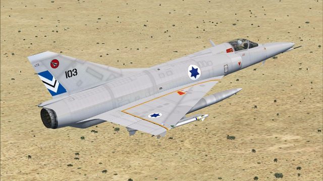 Screenshot 1 — Israeli Air Force Mirage III