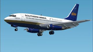 Screenshot 3 — FS2004/FS2002 B737-200 SOUTHERN WINDS - LAFSA