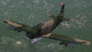 Screenshot 3 — SP2 Acceleration Douglas A-1J Skyraider