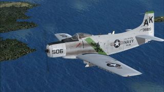 Screenshot 1 — US Navy Douglas A-1 Skyrider VA-145