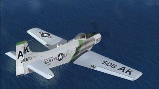 Screenshot 2 — US Navy Douglas A-1 Skyrider VA-145
