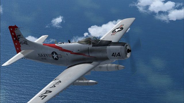 Screenshot 1 — US Navy Douglas A-1 Skyrider VA-65