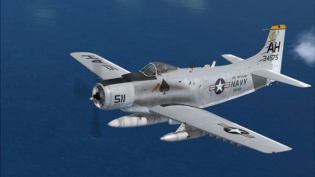 Screenshot 1 — US Navy Douglas A-1 Skyrider VA-152