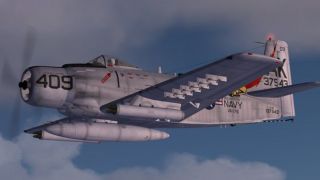 Screenshot 1 — SP2 Acceleration Douglas A-1H Skyraider
