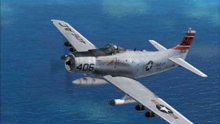 Screenshot 1 — US Navy Douglas A-1H Skyrider VA-35